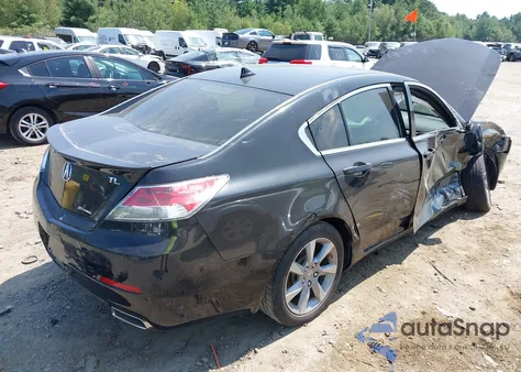 2012 Acura Tl 3.5 из США, поврежденный, VIN 19UUA8F21CA038892